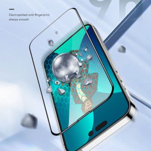 گلس شیشه ای iPhone 14 Plus مارک Green Lion مدل 3D Curved Tempered Glass