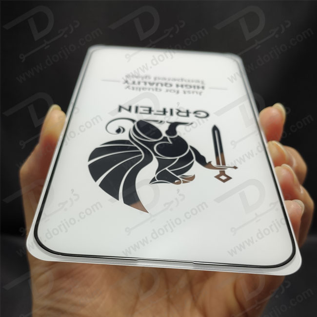گلس شیشه ای تمام صفحه iPhone 14 Pro Max مارک GRIFEIN
