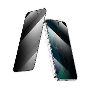 گلس ضد خش حریم شخصی iPhone 14 Plus مارک Green Lion مدل 3D Privacy Scratch Free Round Edge Glass