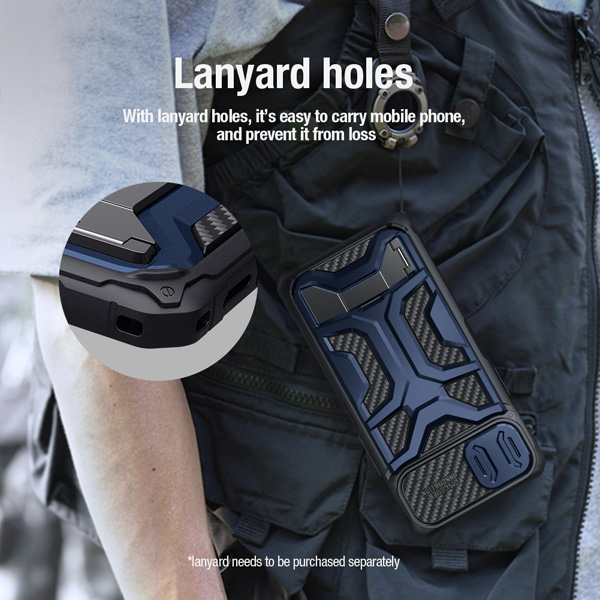 قاب ضد ضربه پایه دار iPhone 14 Plus مارک نیلکین مدل Adventurer Pro