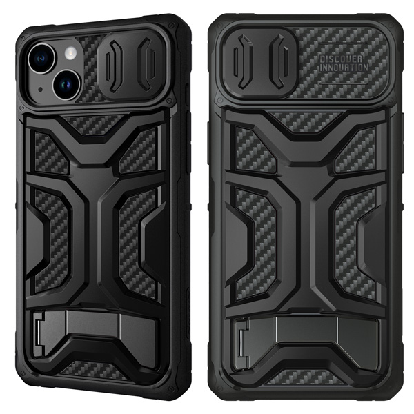قاب ضد ضربه پایه دار iPhone 14 Plus مارک نیلکین مدل Adventurer Pro