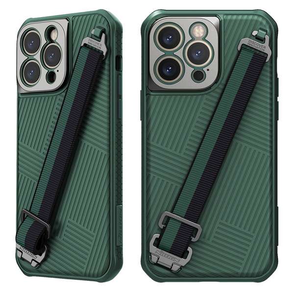 قاب محافظ بند دار iPhone 14 Pro Max مارک نیلکین مدل Strap Case