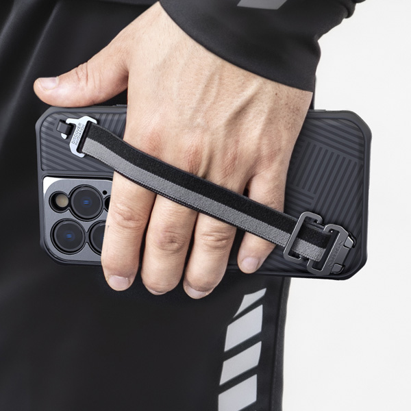 قاب محافظ بند دار iPhone 14 Pro Max مارک نیلکین مدل Strap Case