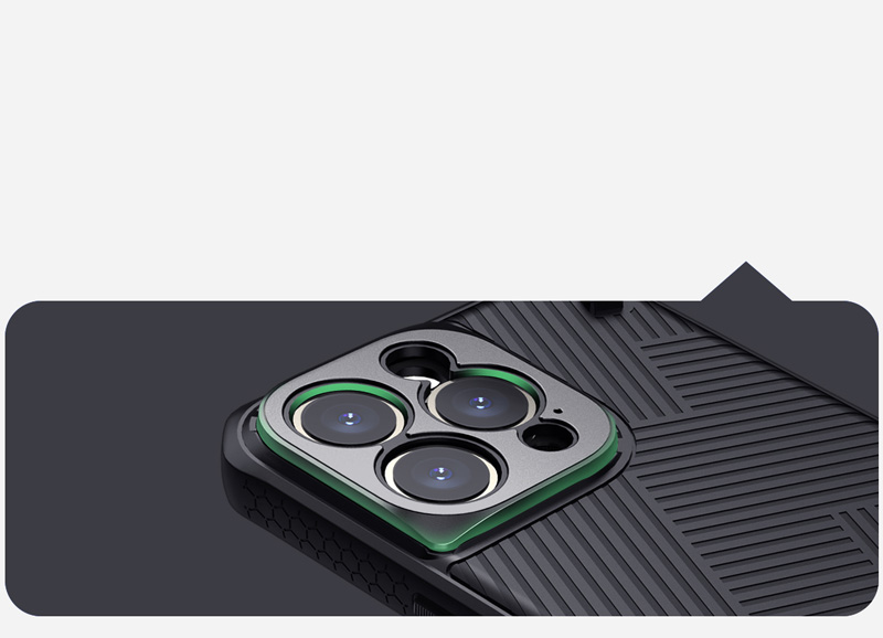 قاب محافظ مگنتی بند دار iPhone 14 Pro مارک نیلکین مدل Strap Magnetic Case