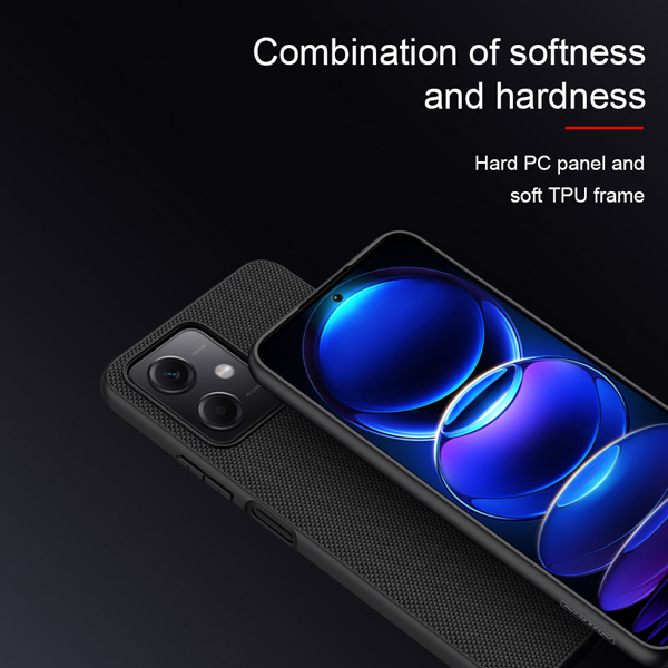 قاب محافظ نیلکین Xiaomi Redmi Note 12 نسخه چین مدل Textured Case