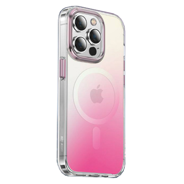 قاب مگ سیف iPhone 14 Plus مارک Green Lion مدل Rainbow Magsafe Case