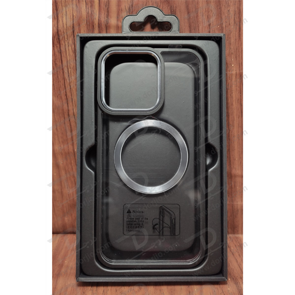 قاب کریستالی آیفون 14 پرو مارک TOTU مدل مگ سیف ساپورت - فریم مات