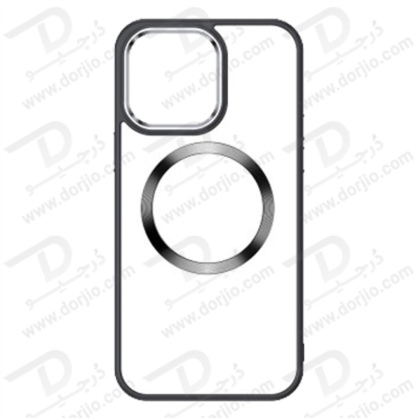 قاب کریستالی آیفون 14 پلاس مارک TOTU مدل مگ سیف ساپورت - فریم مات