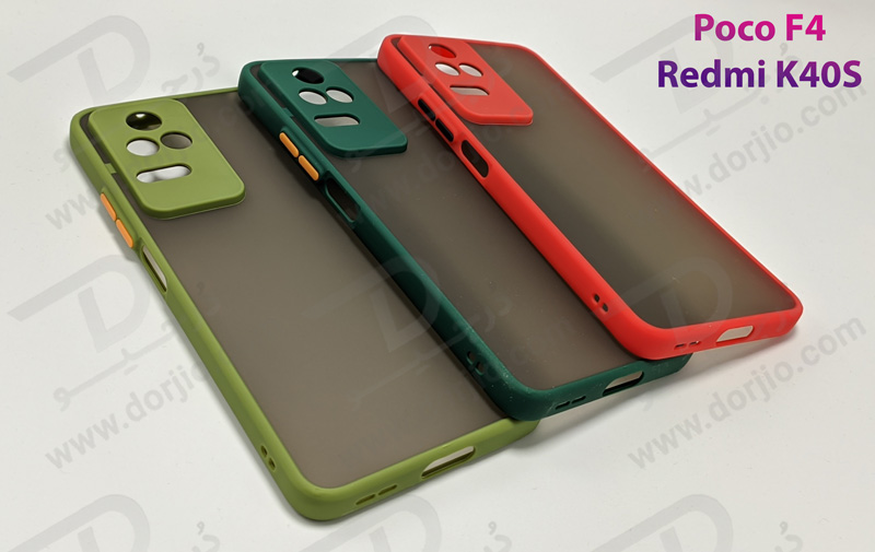 پلکسی کاور مات با محافظ دوربین Xiaomi Poco F4