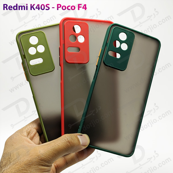 پلکسی کاور مات با محافظ دوربین Xiaomi Poco F4