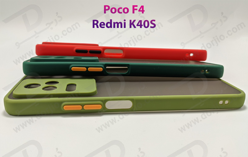 پلکسی کاور مات با محافظ دوربین Xiaomi Poco F4