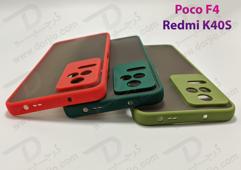 پلکسی کاور مات با محافظ دوربین Xiaomi Redmi K40S