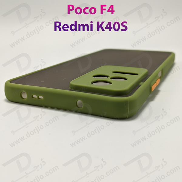 پلکسی کاور مات با محافظ دوربین Xiaomi Redmi K40S