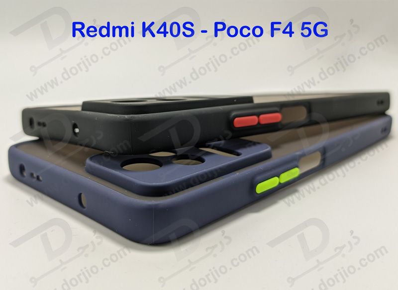 پلکسی کاور مات با محافظ دوربین Xiaomi Redmi K40S