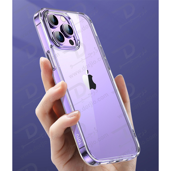 کریستال کاور شفاف آیفون 14 پرو مارک TOTU