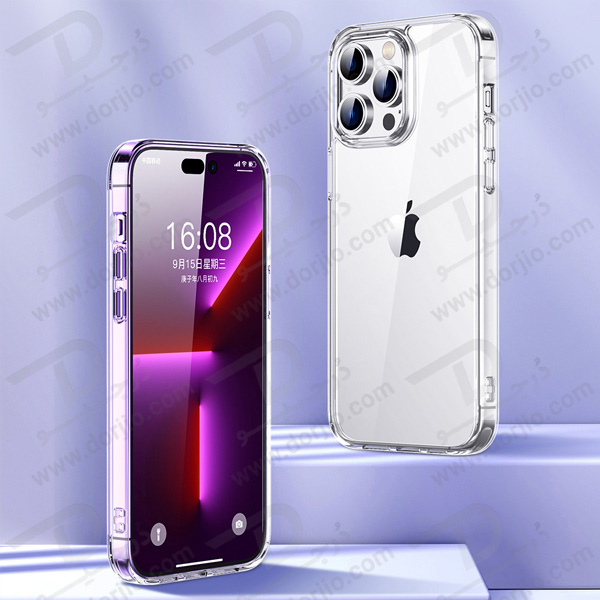 کریستال کاور شفاف آیفون 14 پرو مارک TOTU