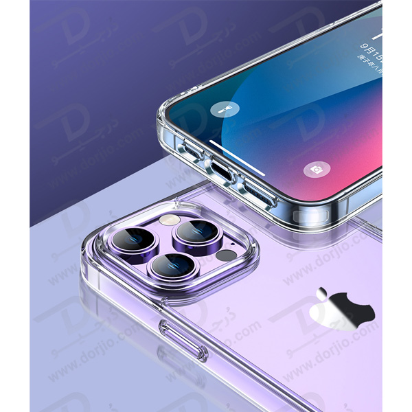 کریستال کاور شفاف آیفون 14 پرو مارک TOTU