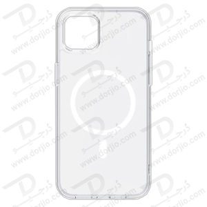 کریستال کاور شفاف آیفون 14 پلاس مارک TOTU مدل Magnetic Shell