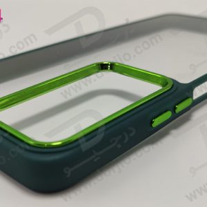 کریستال کاور شفاف فریم ژله‌ ای رنگی Xiaomi Poco F4