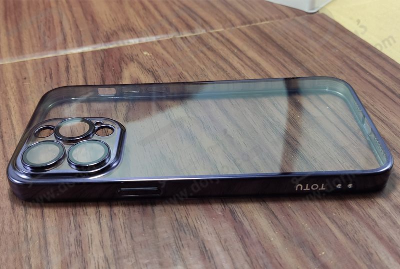 گارد ژله‌ای با محافظ لنز مخصوص آیفون 14 پلاس مارک TOTU