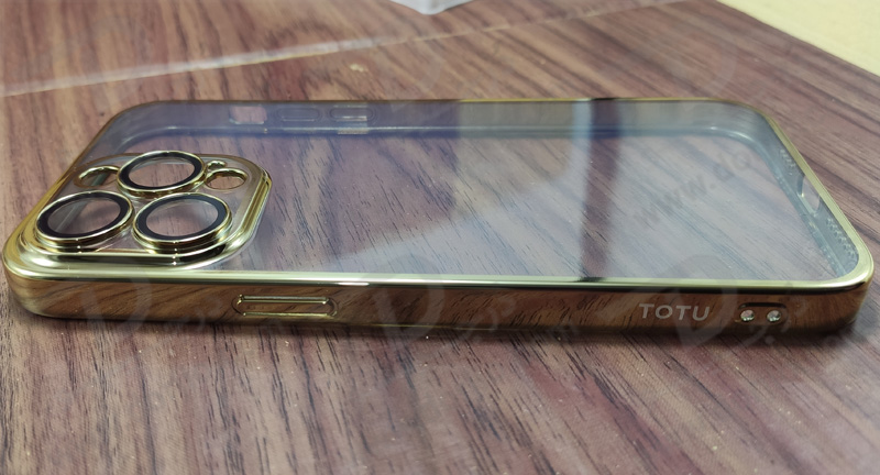گارد ژله‌ای با محافظ لنز مخصوص آیفون 14 پلاس مارک TOTU