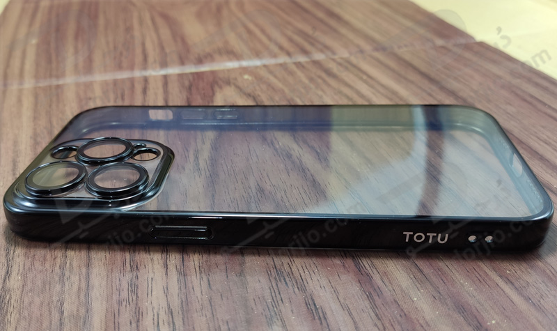 گارد ژله‌ای با محافظ لنز مخصوص آیفون 14 پلاس مارک TOTU
