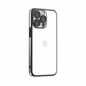 گارد ژله‌ای با محافظ لنز iPhone 14 Plus مارک Green Lion مدل Mars Electroplating TPU Case