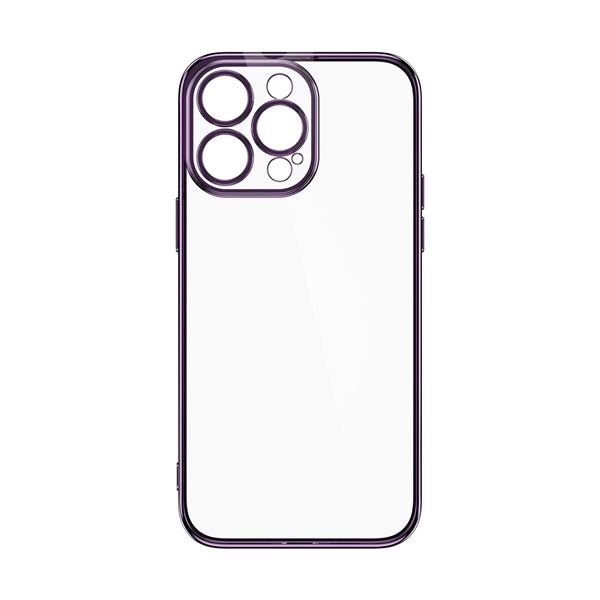 گارد ژله‌ای با محافظ لنز iPhone 14 Plus مارک Green Lion مدل Mars Electroplating TPU Case