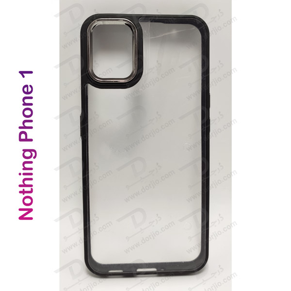 کریستال کاور شفاف فریم ژله‌ ای ضد ضربه Nothing Phone 1