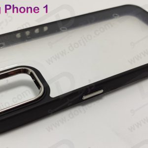 کریستال کاور شفاف فریم ژله‌ ای ضد ضربه Nothing Phone 1