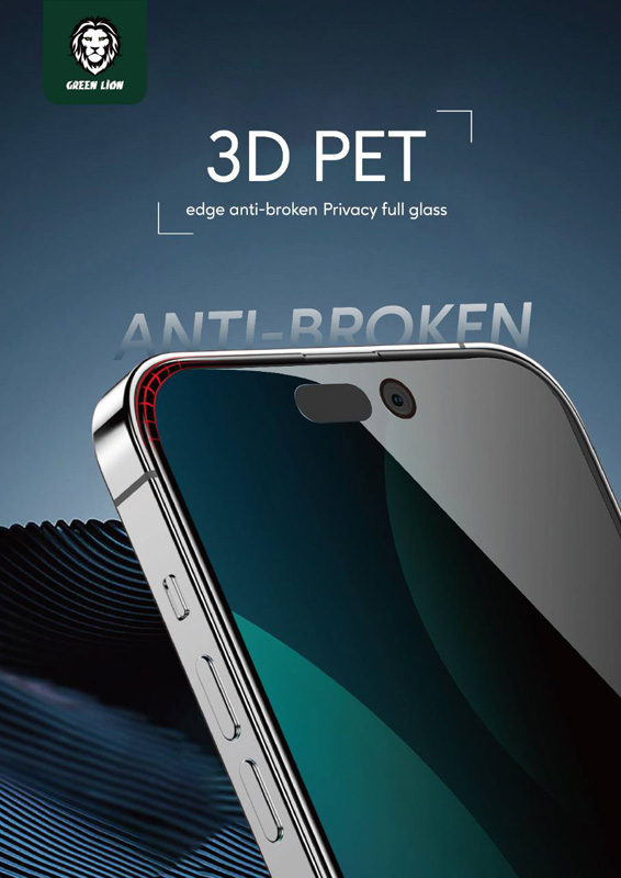 بسته محافظتی کامل iPhone 14 Plus مدل Green Lion 4 in 1 360° Privacy Protection Pack