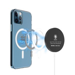 قاب شفاف iPhone 14 Pro Max مارک Green Lion مدل Anti-Shock Creative Magnetic