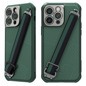 قاب محافظ بند دار iPhone 14 Pro Max مارک نیلکین مدل Strap Case