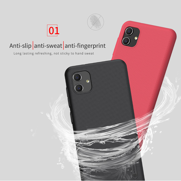 قاب محافظ نیلکین Samsung Galaxy A04 مدل Super Frosted Shield