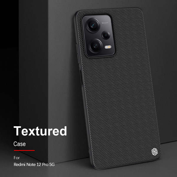 قاب محافظ نیلکین Xiaomi Redmi Note 12 Pro نسخه چین مدل Textured Case