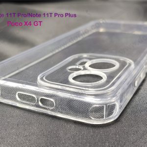 قاب ژله‌ ای شفاف با پوشش دوربین Xiaomi Poco X4 GT