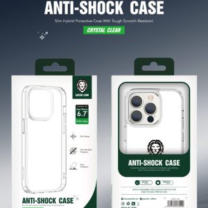 قاب کریستالی iPhone 14 Pro Max مارک Green Lion مدل Anti-Shock Case
