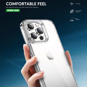 قاب کریستالی iPhone 14 Pro مارک Green Lion مدل Anti-Shock Case