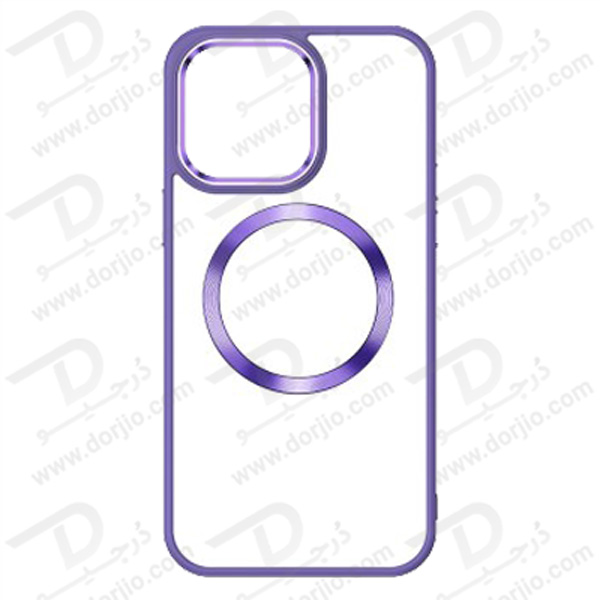 قاب کریستالی آیفون 14 مارک TOTU مدل مگ سیف ساپورت - فریم مات