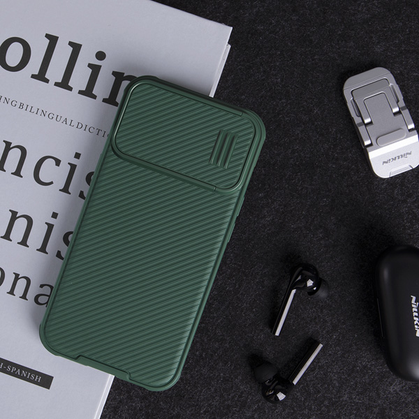 قاب کمشیلد مگنتی ویژه iPhone 14 Pro مارک نیلکین مدل CamShield S Magnetic