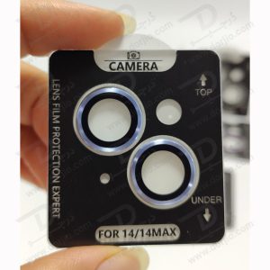 محافظ لنز فلزی رینگی iPhone 14 با ابزار کمکی نصب مارک M&OK