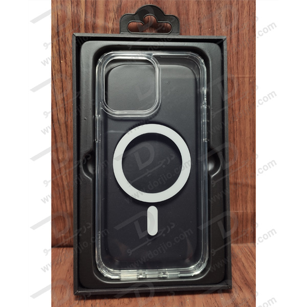 کریستال کاور شفاف آیفون 14 پرو مکس مارک TOTU مدل Magnetic Shell