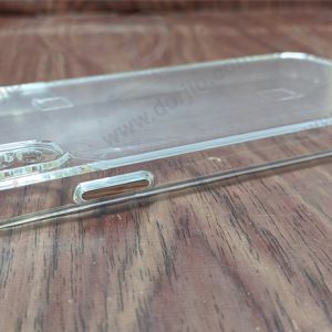 کریستال کاور شفاف فریم ژله‌ ای ضد ضربه iPhone XS