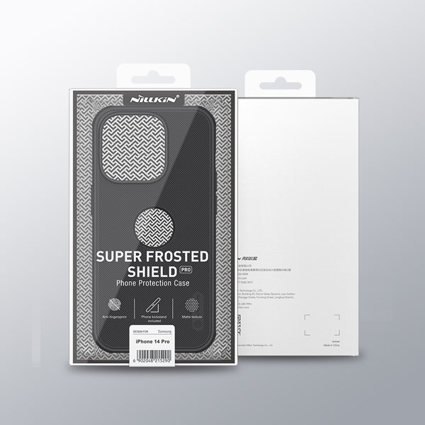 گارد ضد ضربه iPhone 14 Pro Max مارک نیلکین Super Frosted Shield Pro (With LOGO cutout)