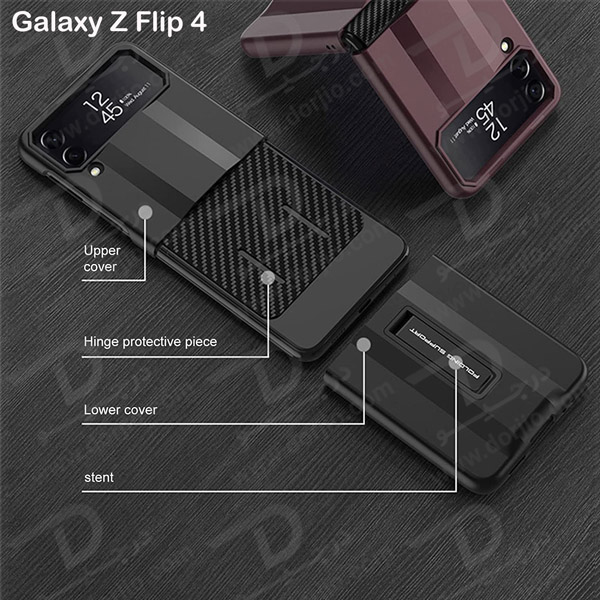 گارد پایه دار Samsung Galaxy Z Flip 4 مارک GKK مدل Standing