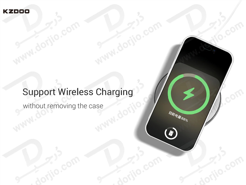 گارد ژله ای iPhone 14 Pro مارک KZDOO مدل Q Series