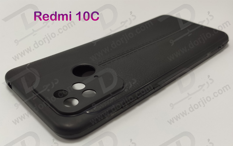 گارد ژله‌ای طرح چرم گوشی Xiaomi Redmi 10C