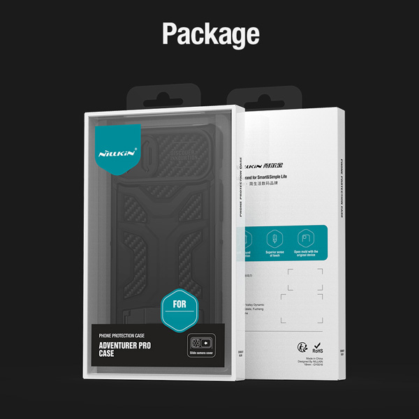 قاب ضد ضربه مگنتی پایه دار iPhone 14 Plus مارک نیلکین مدل Adventurer Pro Magnetic