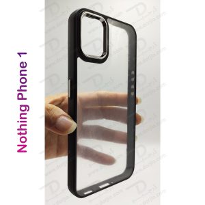 کریستال کاور شفاف فریم ژله‌ ای ضد ضربه Nothing Phone 1