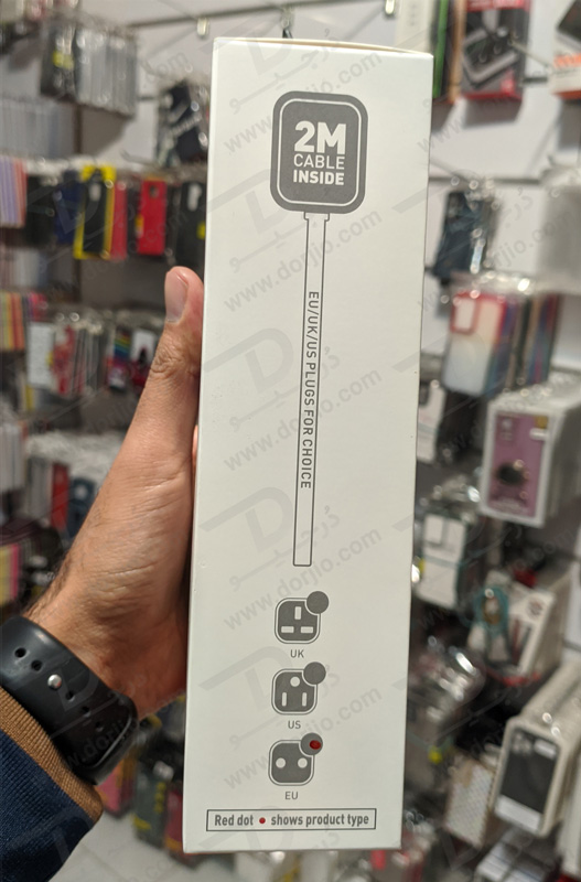 سه راهی برق LDNIO مدل SC3412 + خروجی USB-A و USB-C فست شارژ